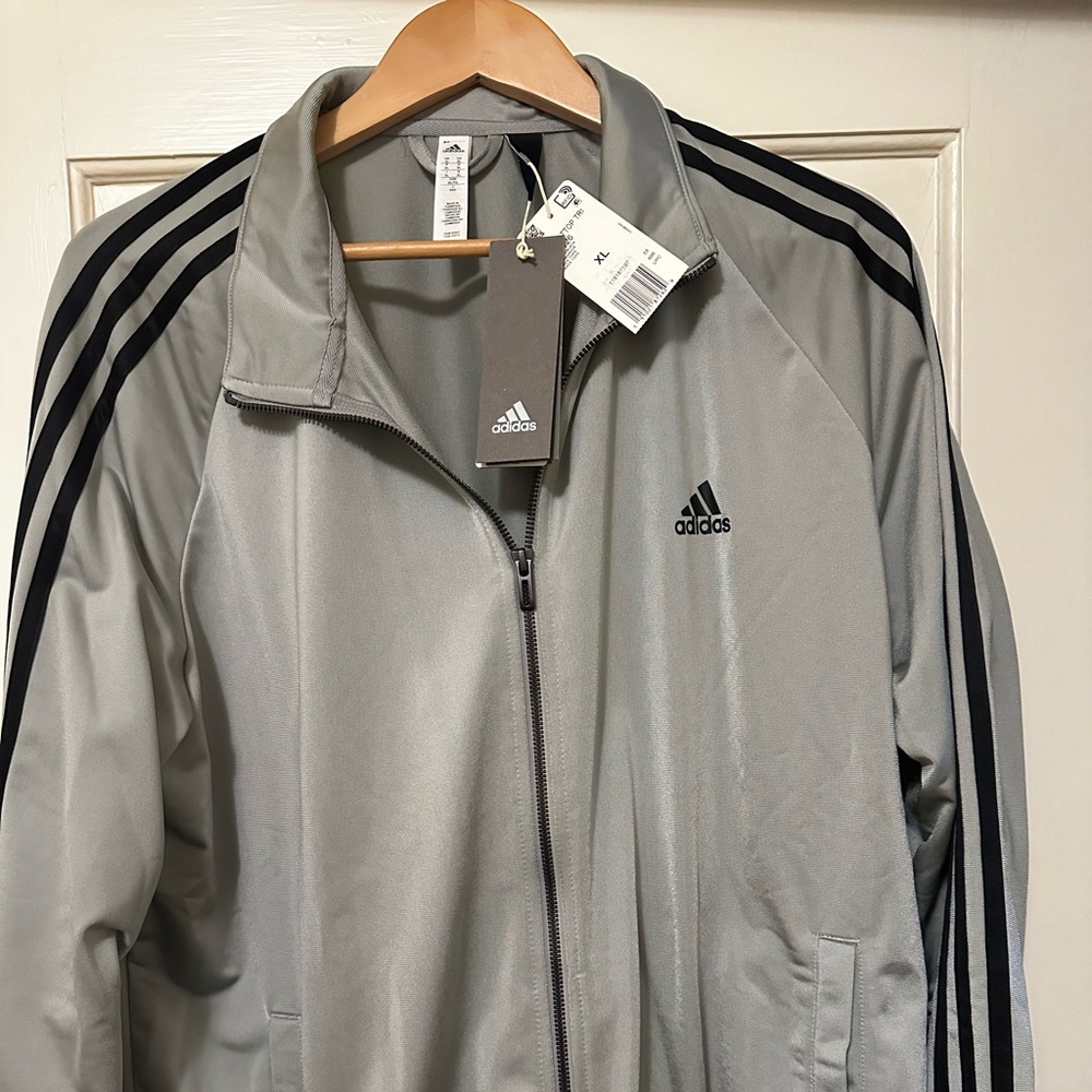 Adidas Men's Essentials Warm-up 3-Stripes Track Top